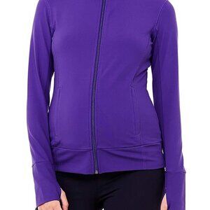 Ingrid & Isabel Maternity Side Zip Active Jacket Purple Size Medium (8-10) NWT